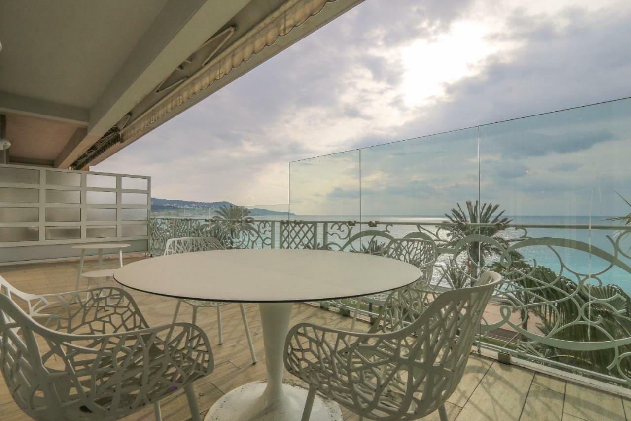 Seafront Modern Apartment Nice Exteriör bild